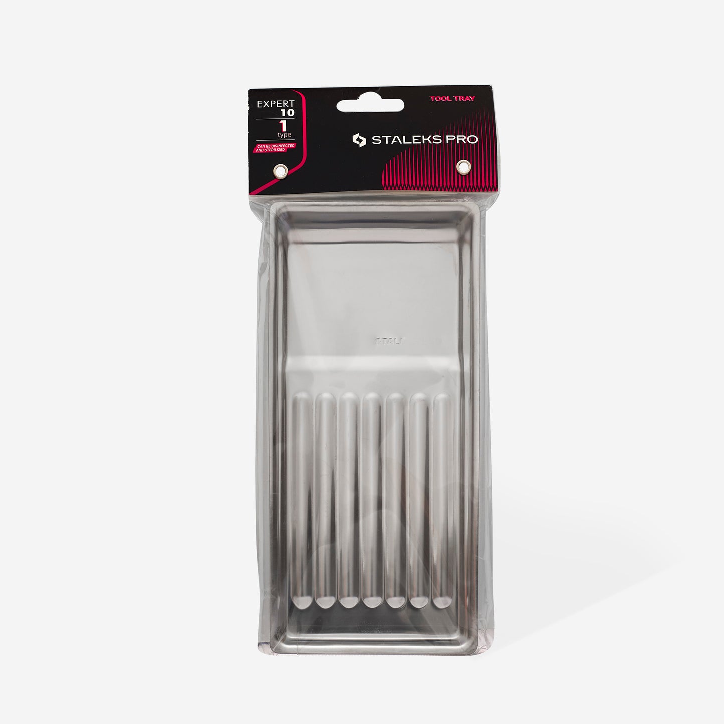 Staleks Tray with lid for nail drill bits EXPERT 20 TYPE 1 (90x40x15 mm)