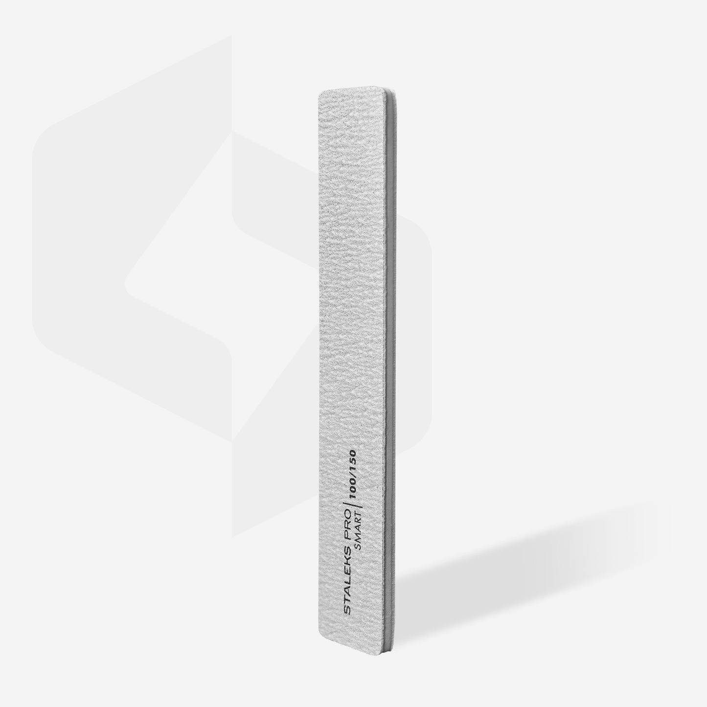 Staleks Mineral wide straight nail file SMART 100/150 grit, (5 pcs.), set