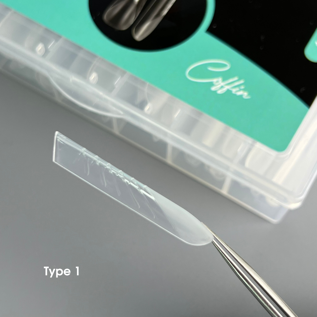 NAILSOFTHEDAY Dual Form Coffin (Type1), 120 pieces