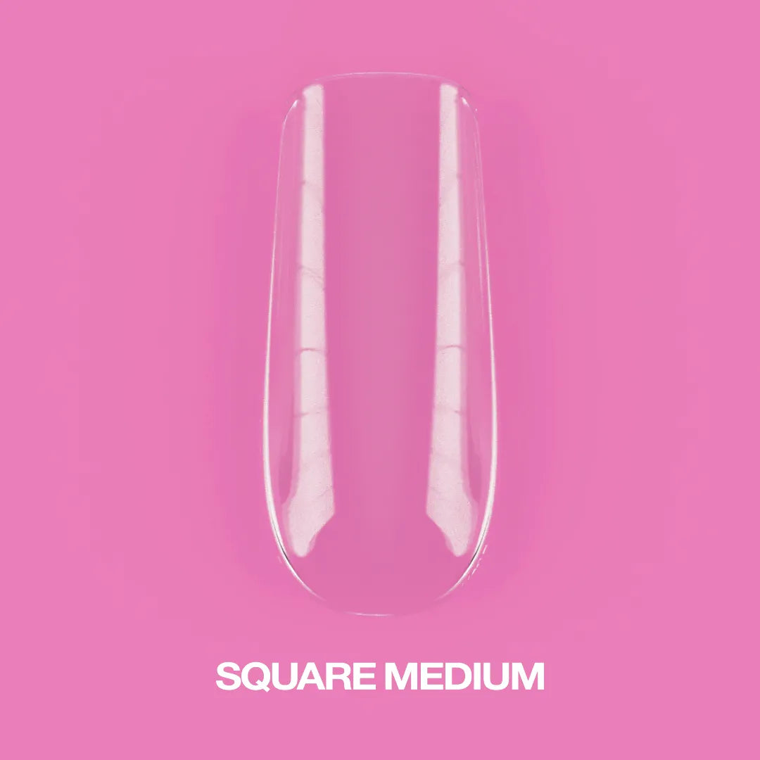 Lunamoon Gel Tips Square Medium