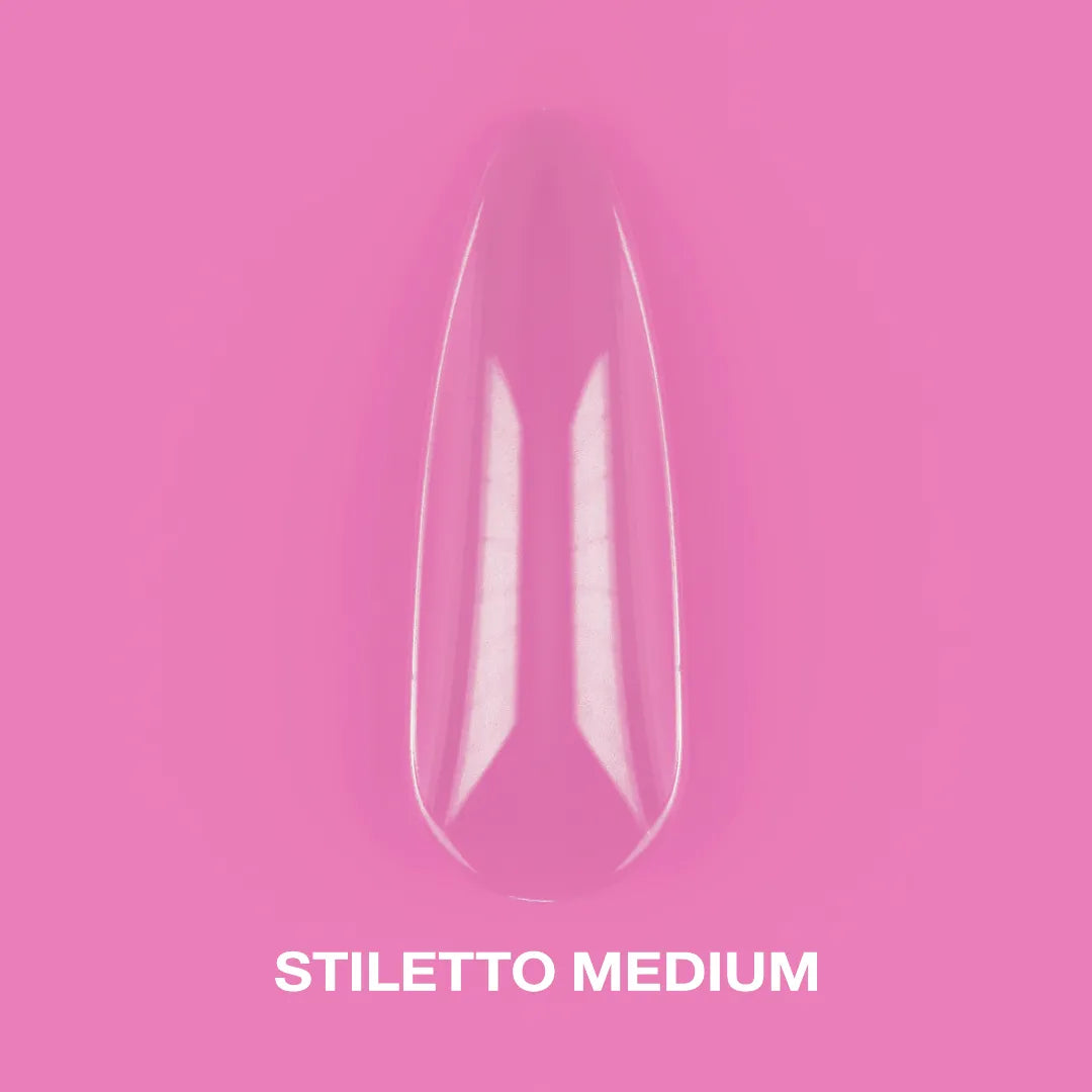 Lunamoon Gel Tips Stiletto Medium