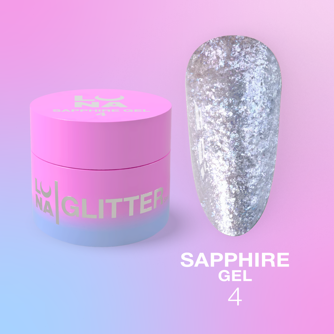 Lunamoon Sapphire Gel nr4 5ml