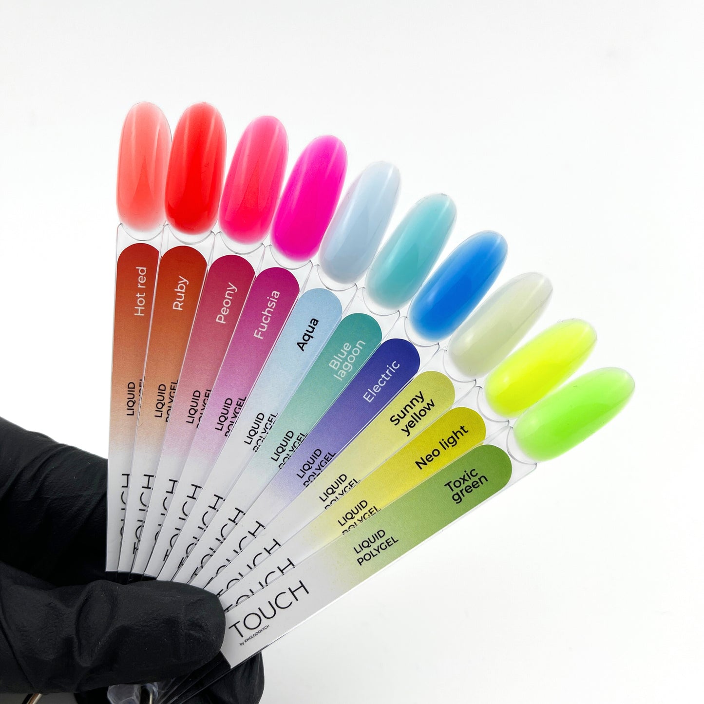 TOUCH liquid polygel Hot red, 15ml