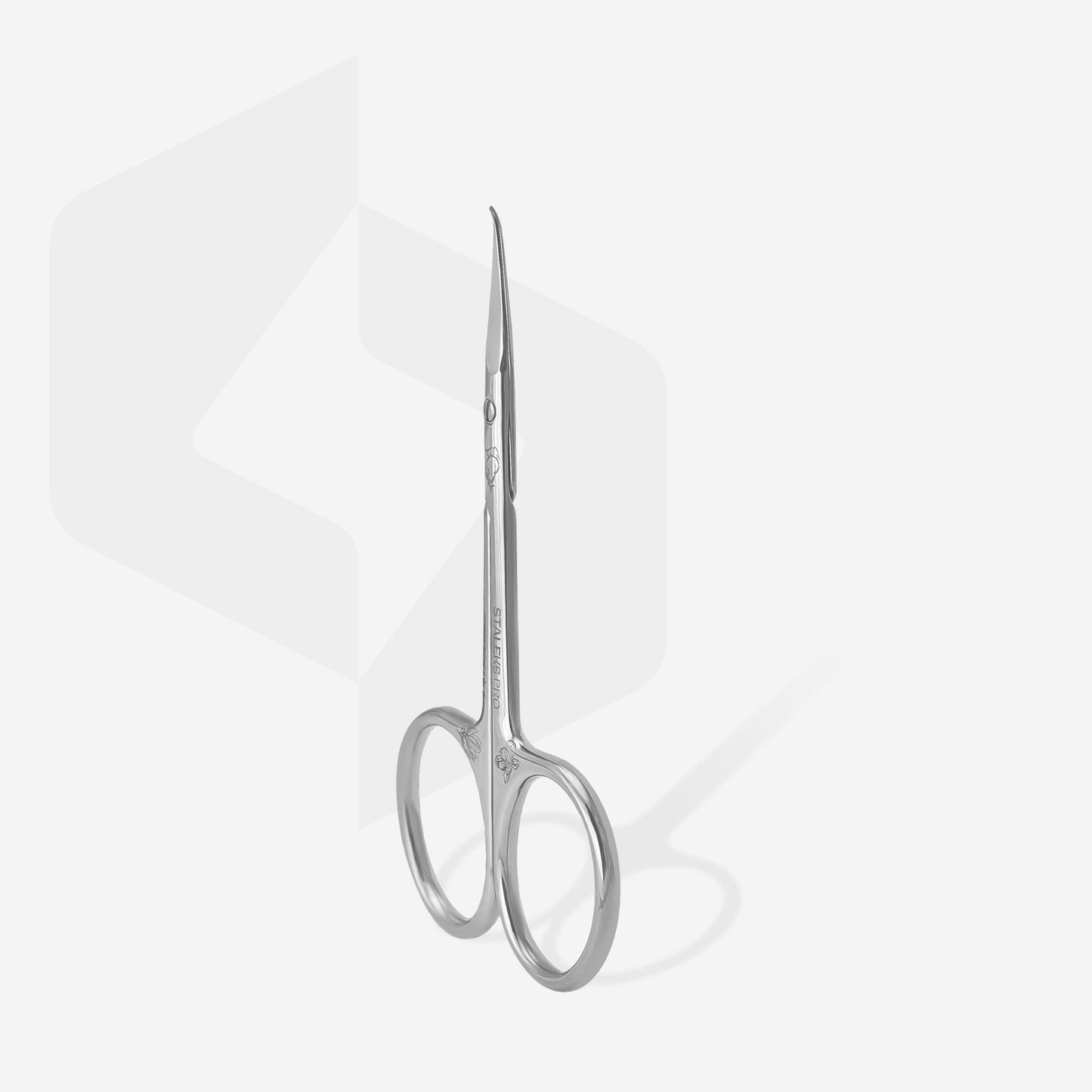 Staleks Professional cuticle scissors with hook EXCLUSIVE 23 TYPE 2 (magnolia)