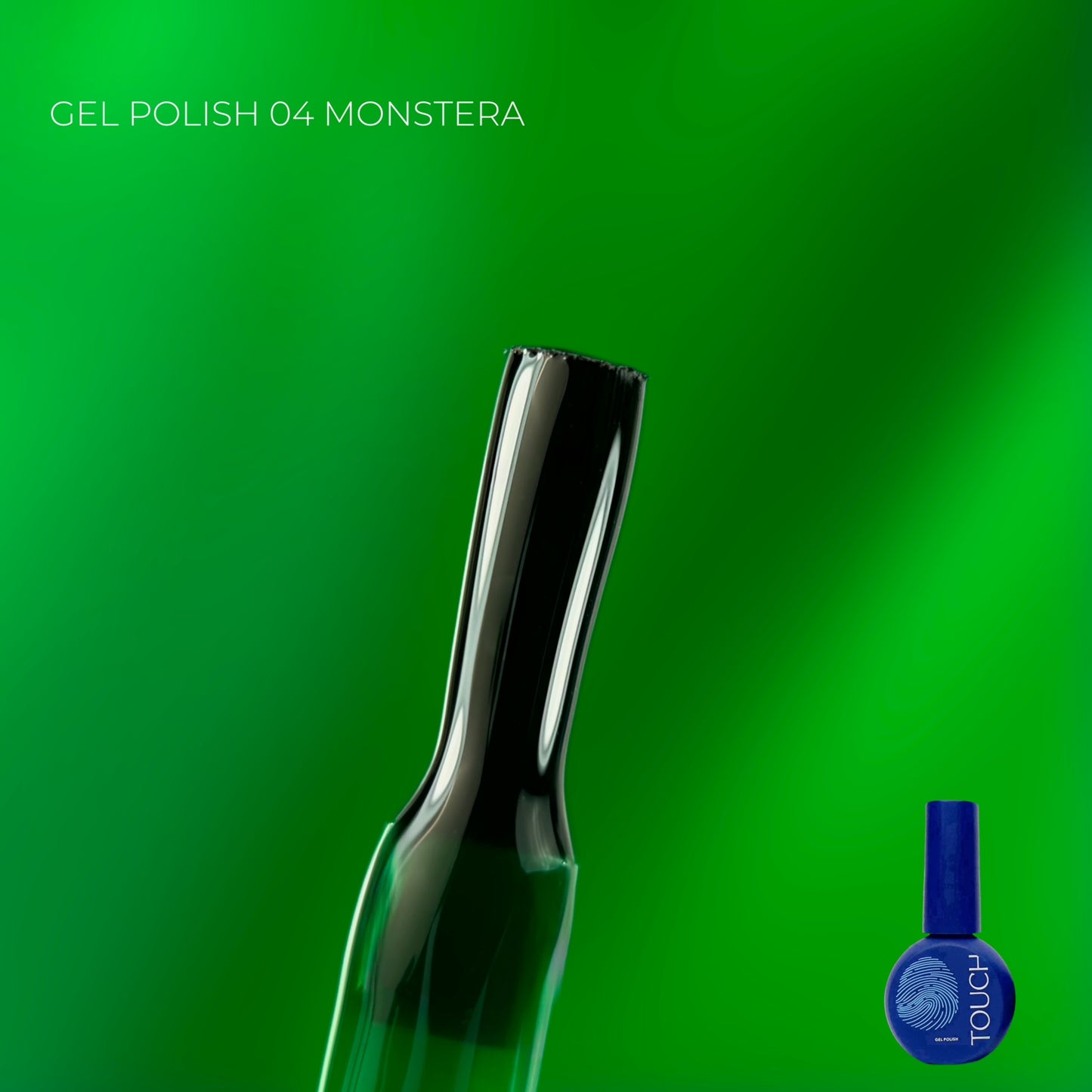TOUCH gel polish 04 Monstera, 9ml