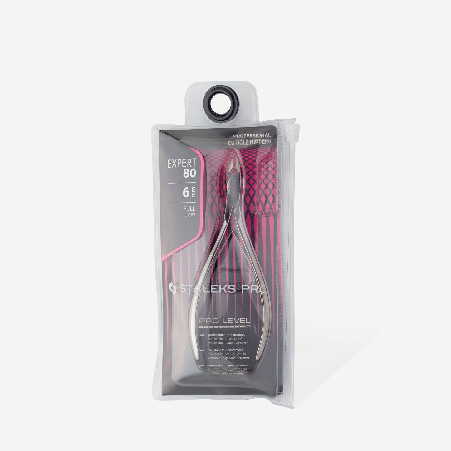 Staleks Professional cuticle nippers EXPERT 80 6 mm