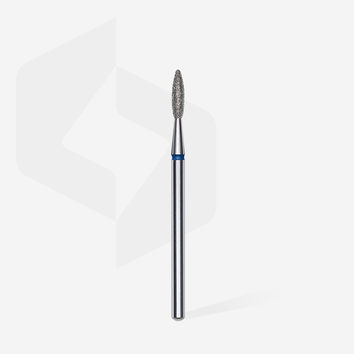 Staleks Diamond nail drill bit flame blue EXPERT head diameter 2,1 mm / working part 8 mm