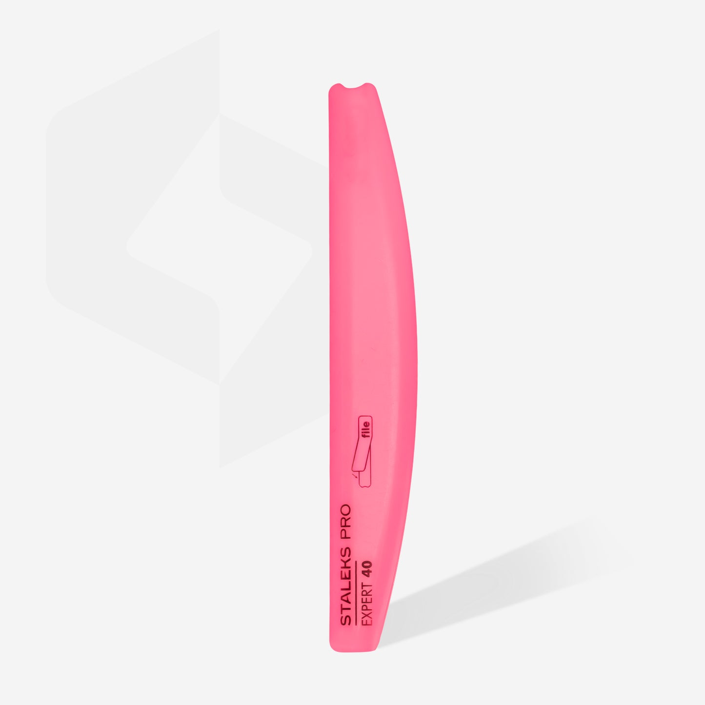 Staleks Crescent beveled plastic base for nail file EXPERT 40