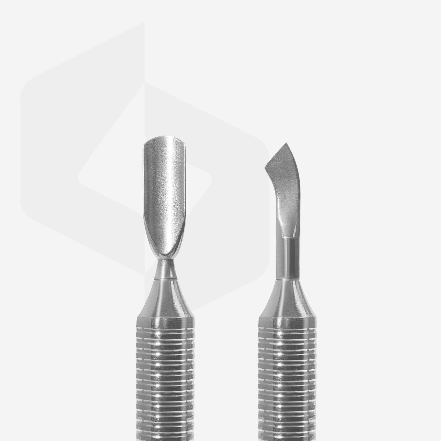 Staleks Hollow manicure pusher EXPERT 100 TYPE 4.2 (rounded narrow pusher and bent blade)