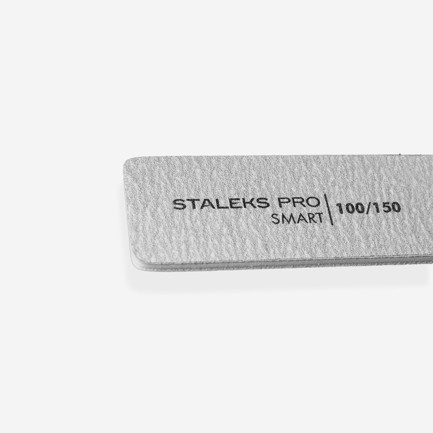 Staleks Mineral wide straight nail file SMART 100/150 grit, (5 pcs.), set