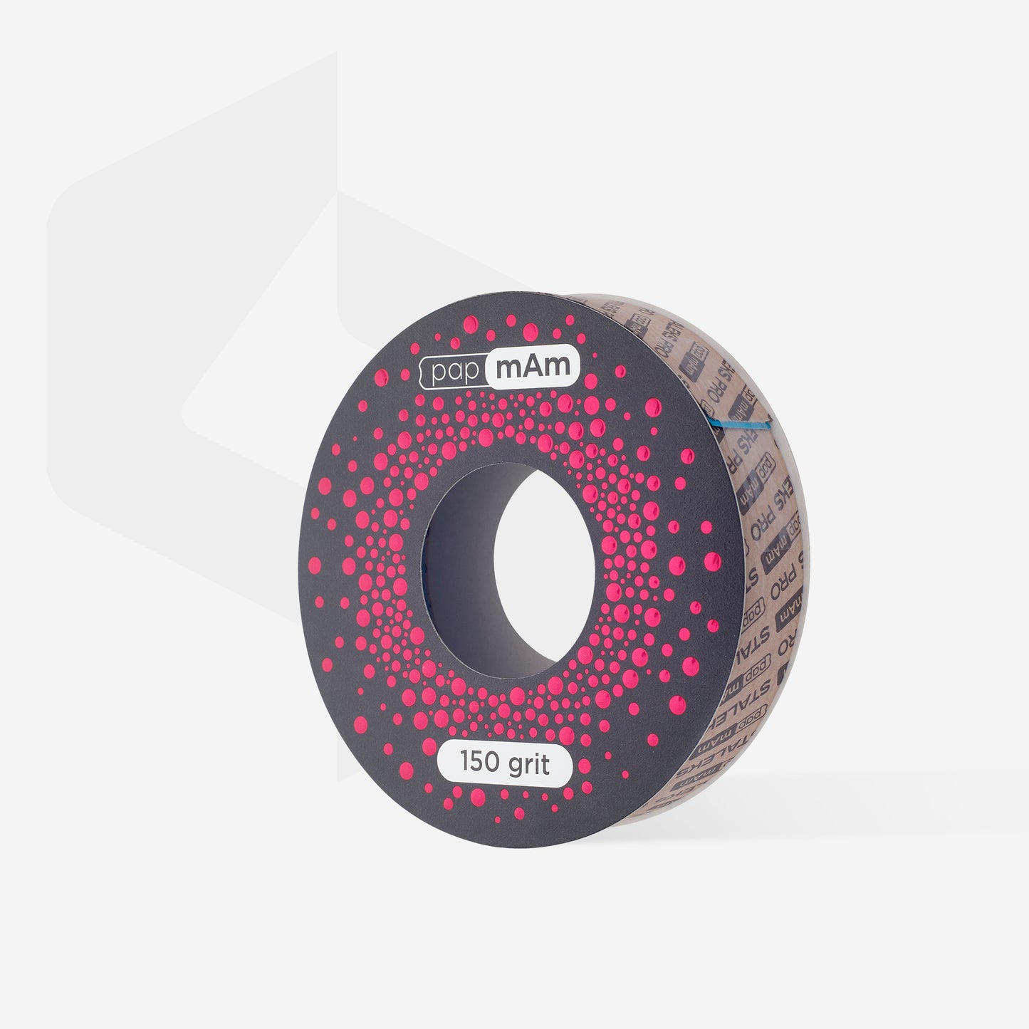 Disposable abrasive tape papmAm EXCLUSIVE for the plastic case STALEKS PRO, 150 grit