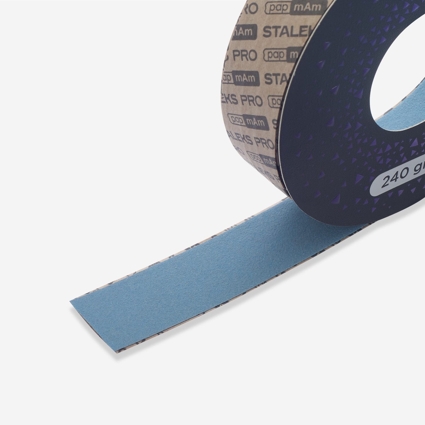 Disposable abrasive tape papmAm EXCLUSIVE for the plastic case STALEKS PRO, 240 grit
