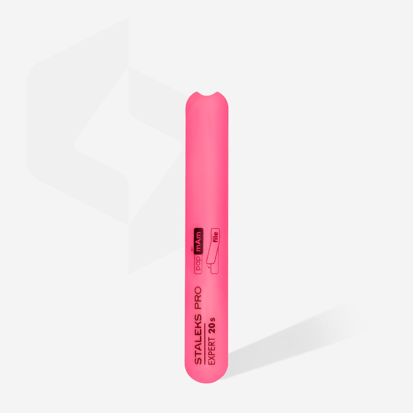 Staleks Straight beveled plastic base for nail file EXPERT 20s (130 mm)