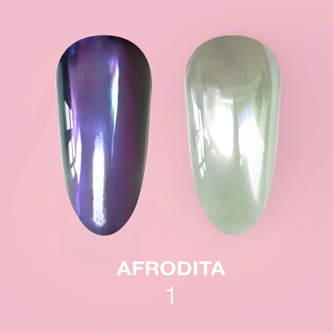 Lunamoon Afrodita Nail Powder Set 6pcs