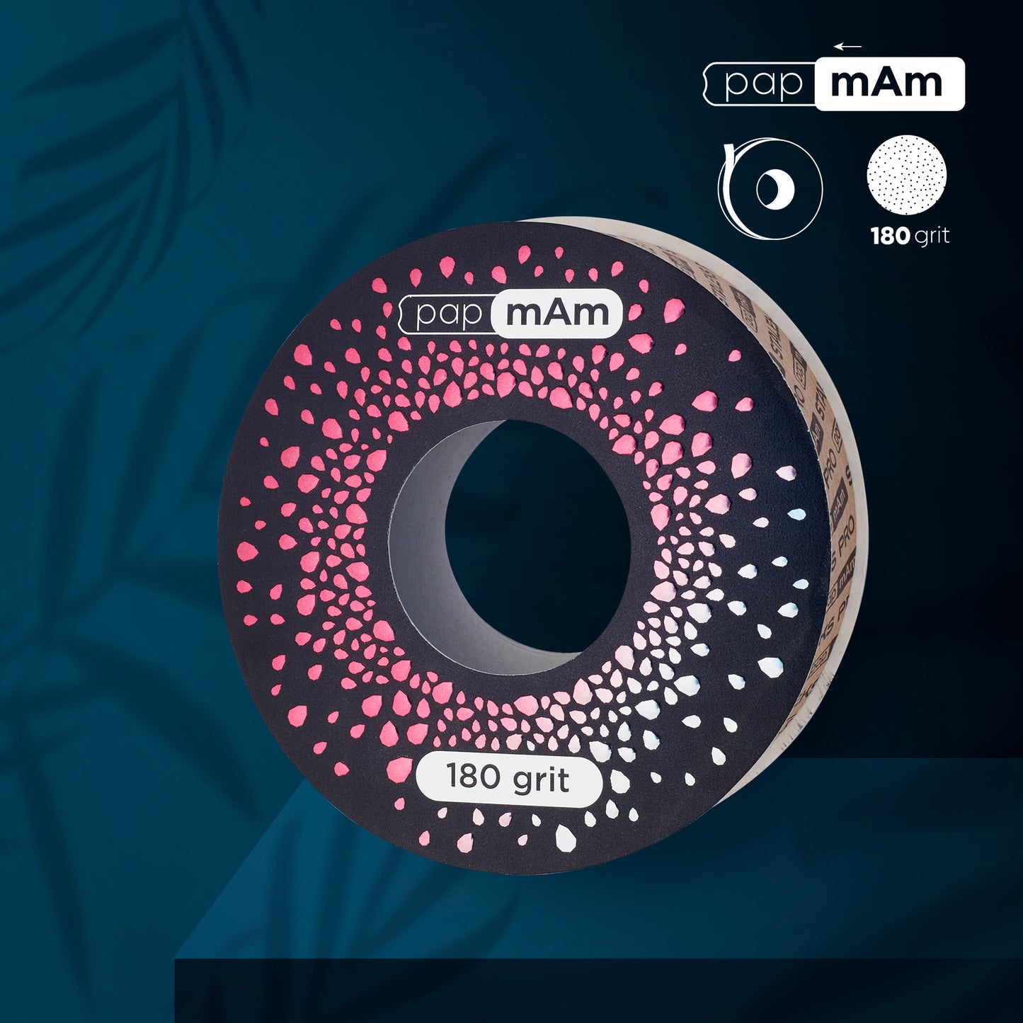 Disposable abrasive tape papmAm EXCLUSIVE for the plastic case STALEKS PRO, 180 grit