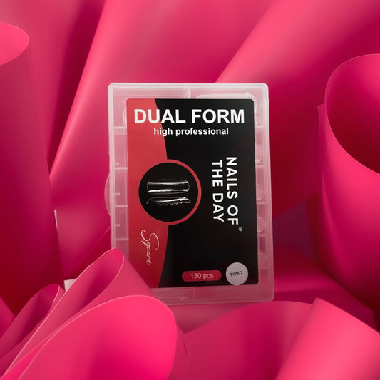 NAILSOFTHEDAY Dual Form Square 01 (Type2), 130 pieces