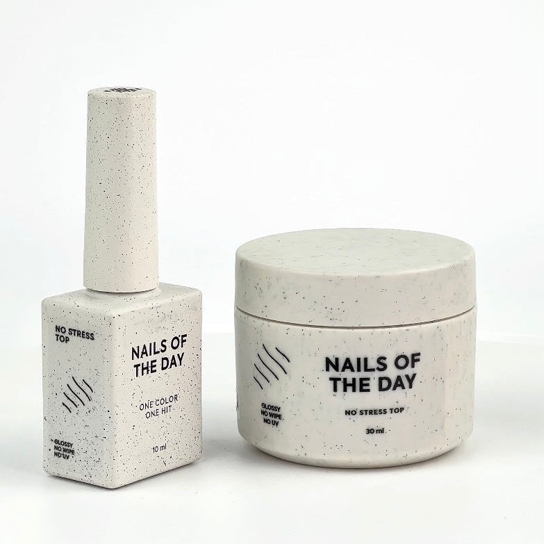 NAILSOFTHEDAY No stress top no wipe 10 ml