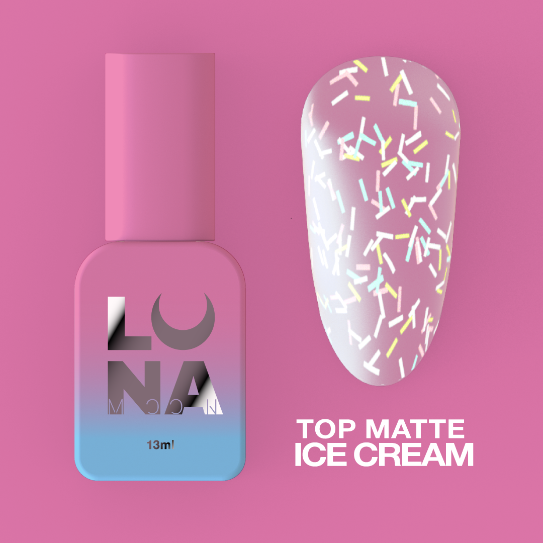 Lunamoon Top Matte Ice Cream 13ml