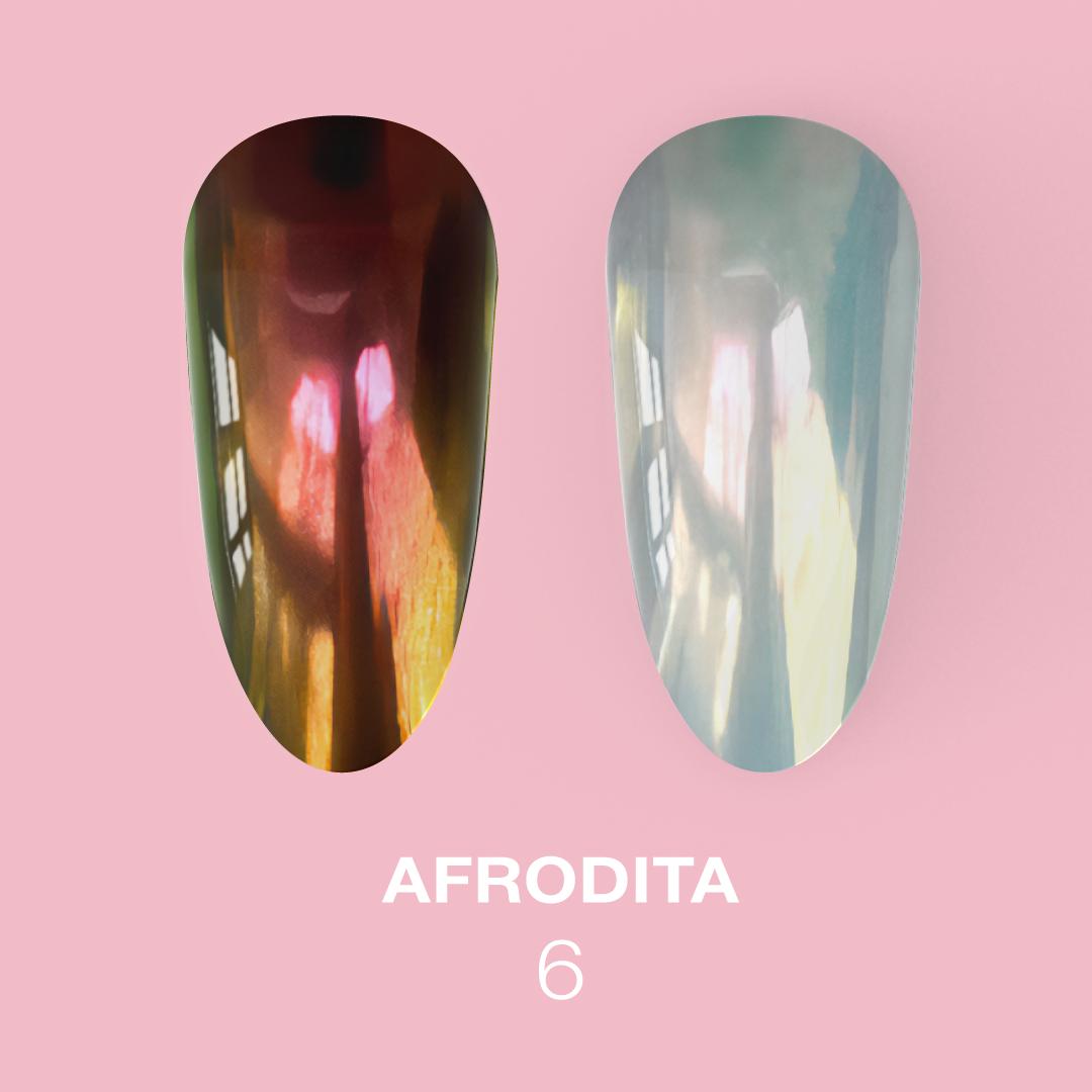Lunamoon Afrodita Nail Powder Set 6pcs