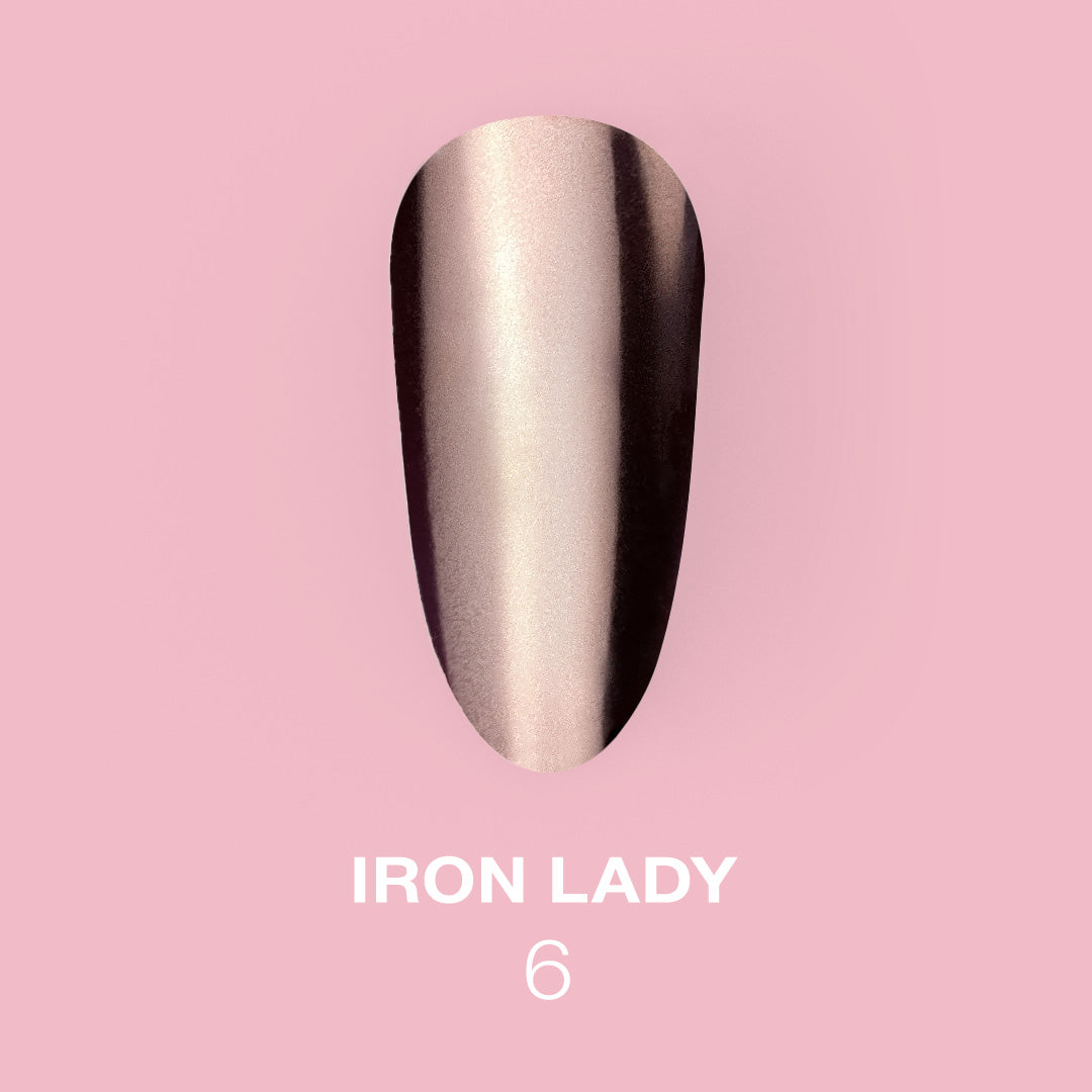 Lunamoon  Iron Lady Nail Powder Set 6 pcs