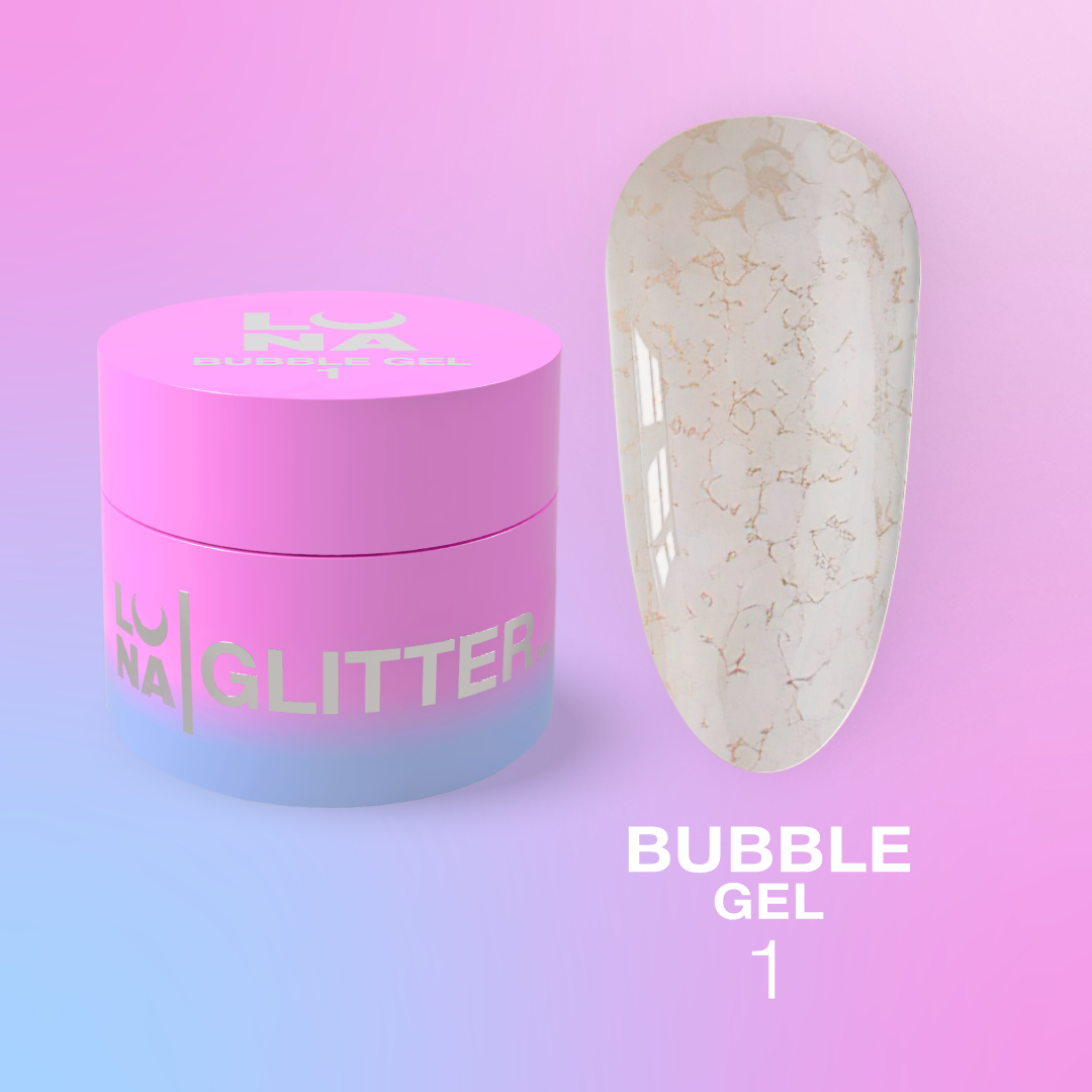Lunamoon Bubble Gel nr1 5ml