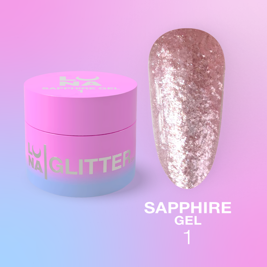 Lunamoon Sapphire Gel nr1 5ml
