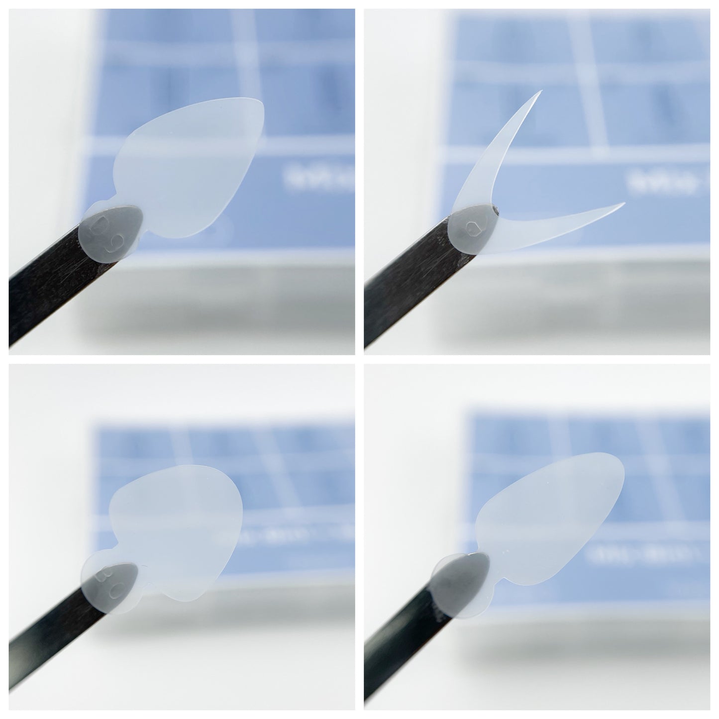 TOUCH Nail Tips Upper forms modeling Mix 8in1 + mold (288pcs)