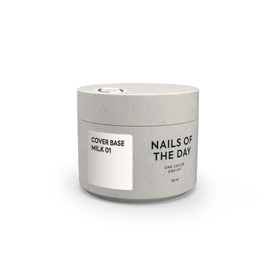NAILSOFTHEDAY Cover base milk 01 30 ml