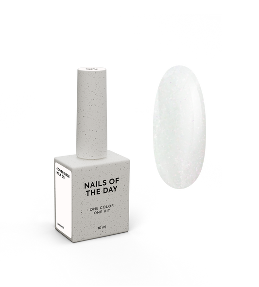 NAILSOFTHEDAY Cover base milk shimmer 05 10 ml
