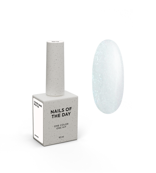 NAILSOFTHEDAY Cover base milk shimmer 06 10 ml