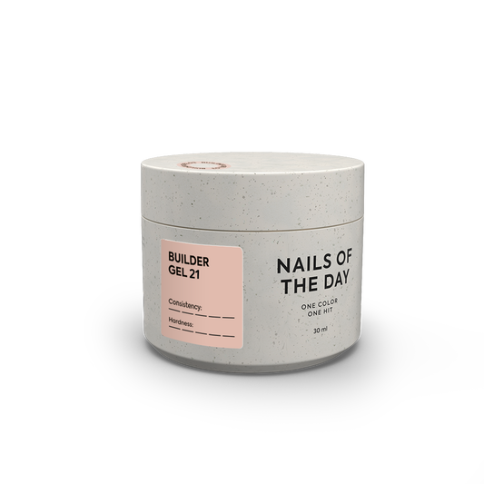 NAILSOFTHEDAY Builder gel 21 (5/5) 30 ml