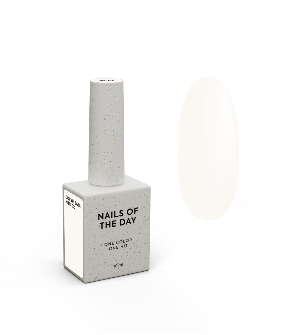 NAILSOFTHEDAY Cover base milk 02 10 ml