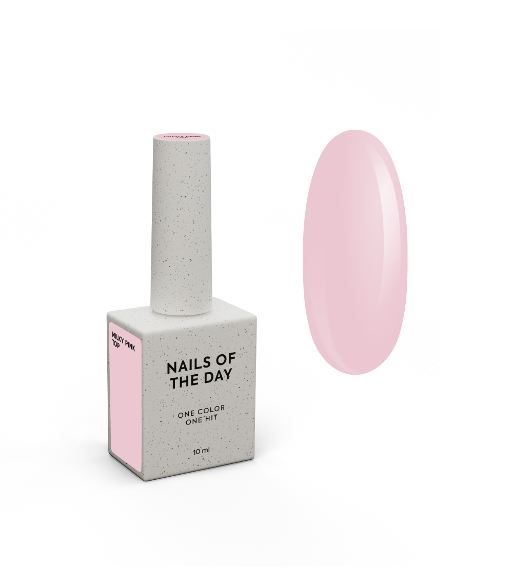 NAILSOFTHEDAY Milky pink top 10 ml