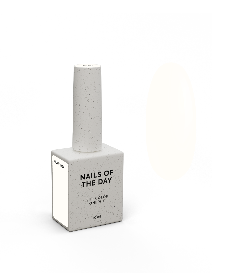 NAILSOFTHEDAY Milky top 10 ml