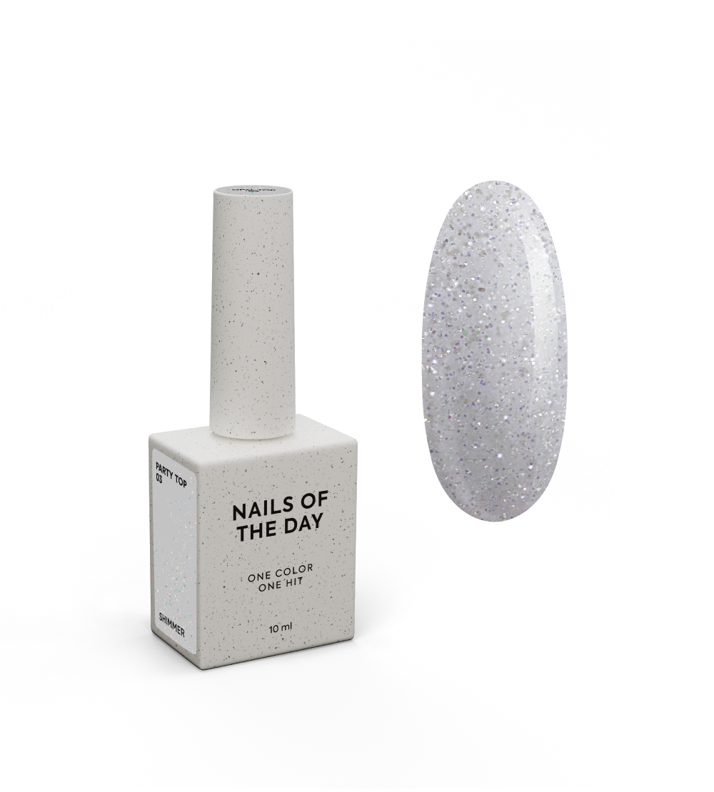 NAILSOFTHEDAY Party top 03 10 ml