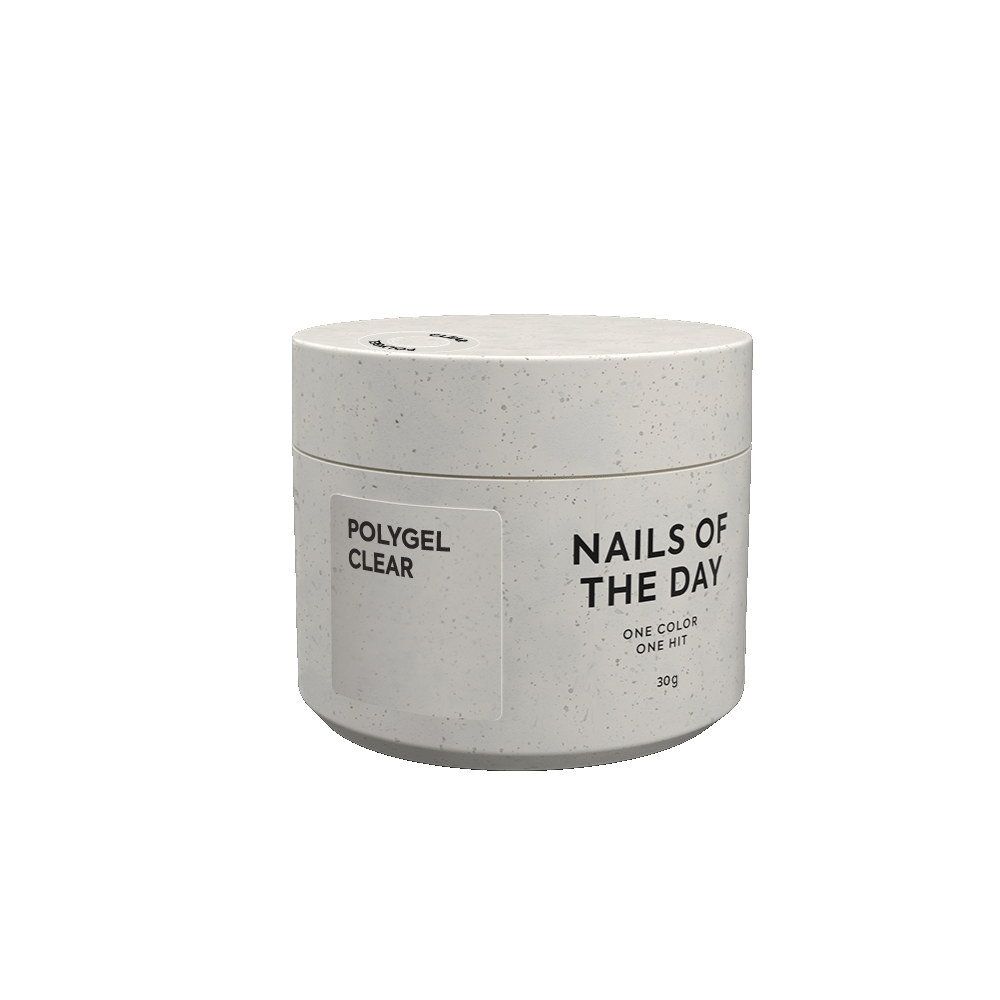 NAILSOFTHEDAY Poly gel clear 30 ml