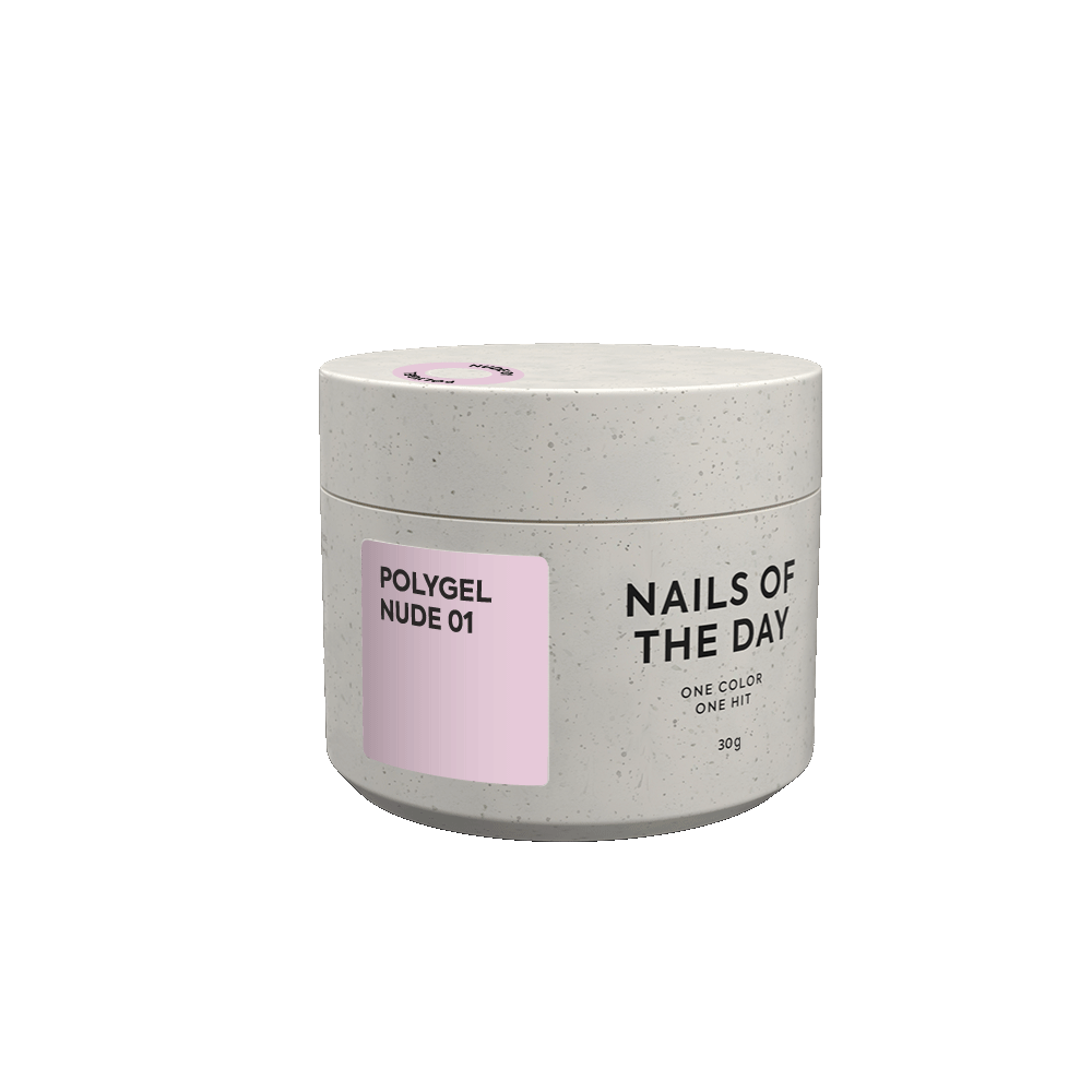 NAILSOFTHEDAY Poly gel nude 01 30 ml