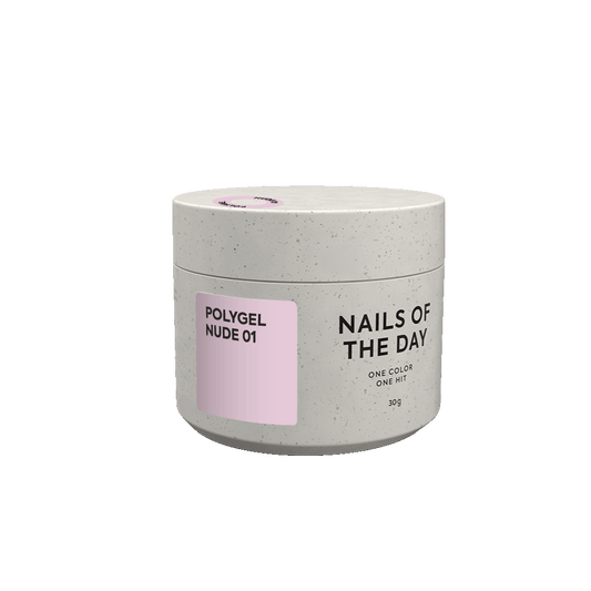 NAILSOFTHEDAY Poly gel nude 01 30 ml