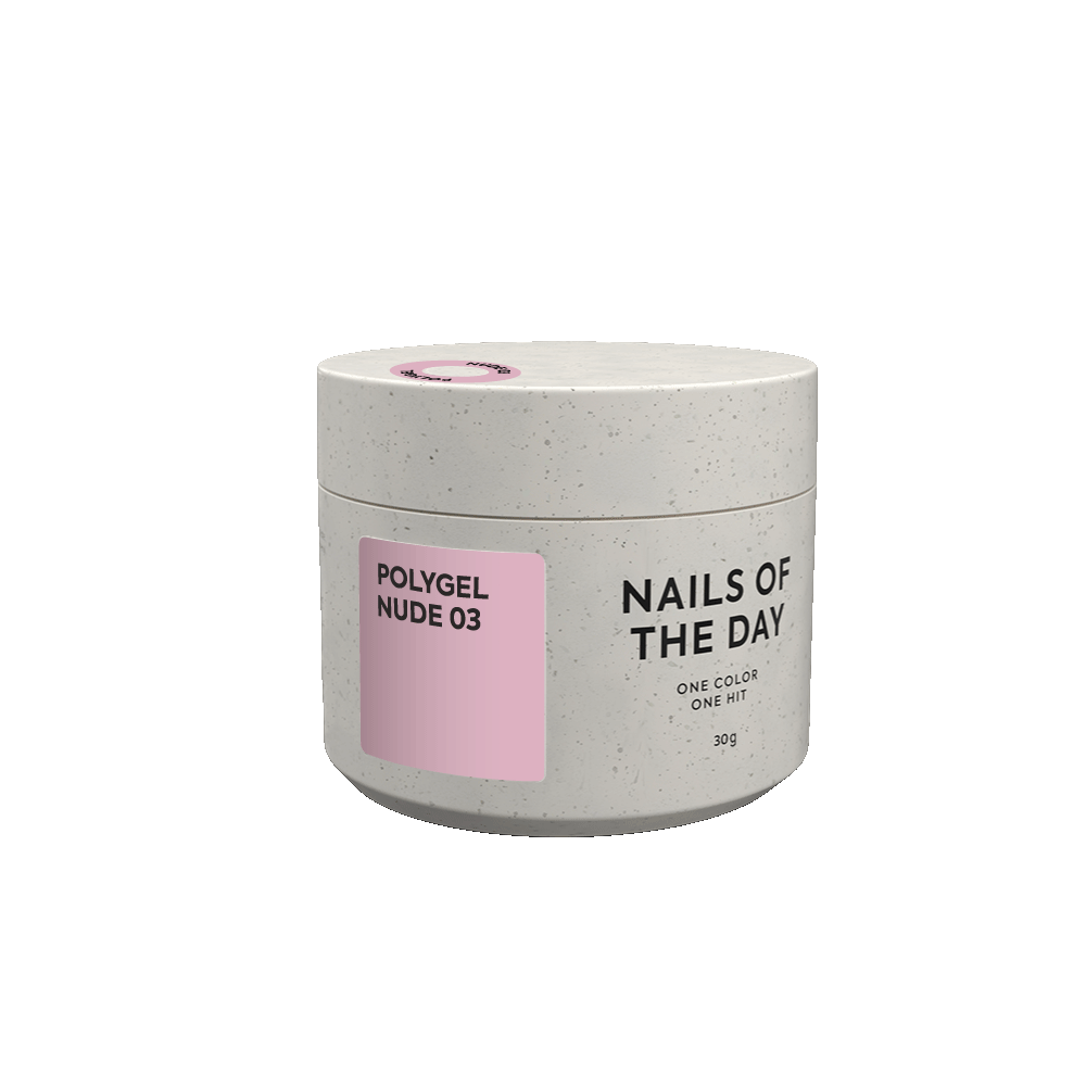 NAILSOFTHEDAY Poly gel nude 03 30 ml