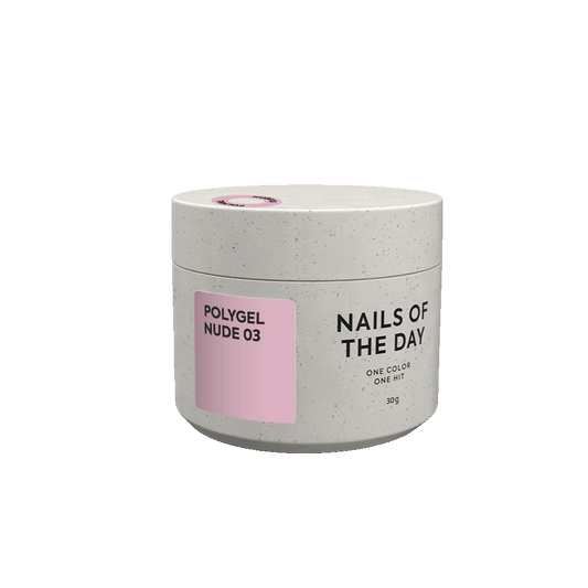 NAILSOFTHEDAY Poly gel nude 03 30 ml