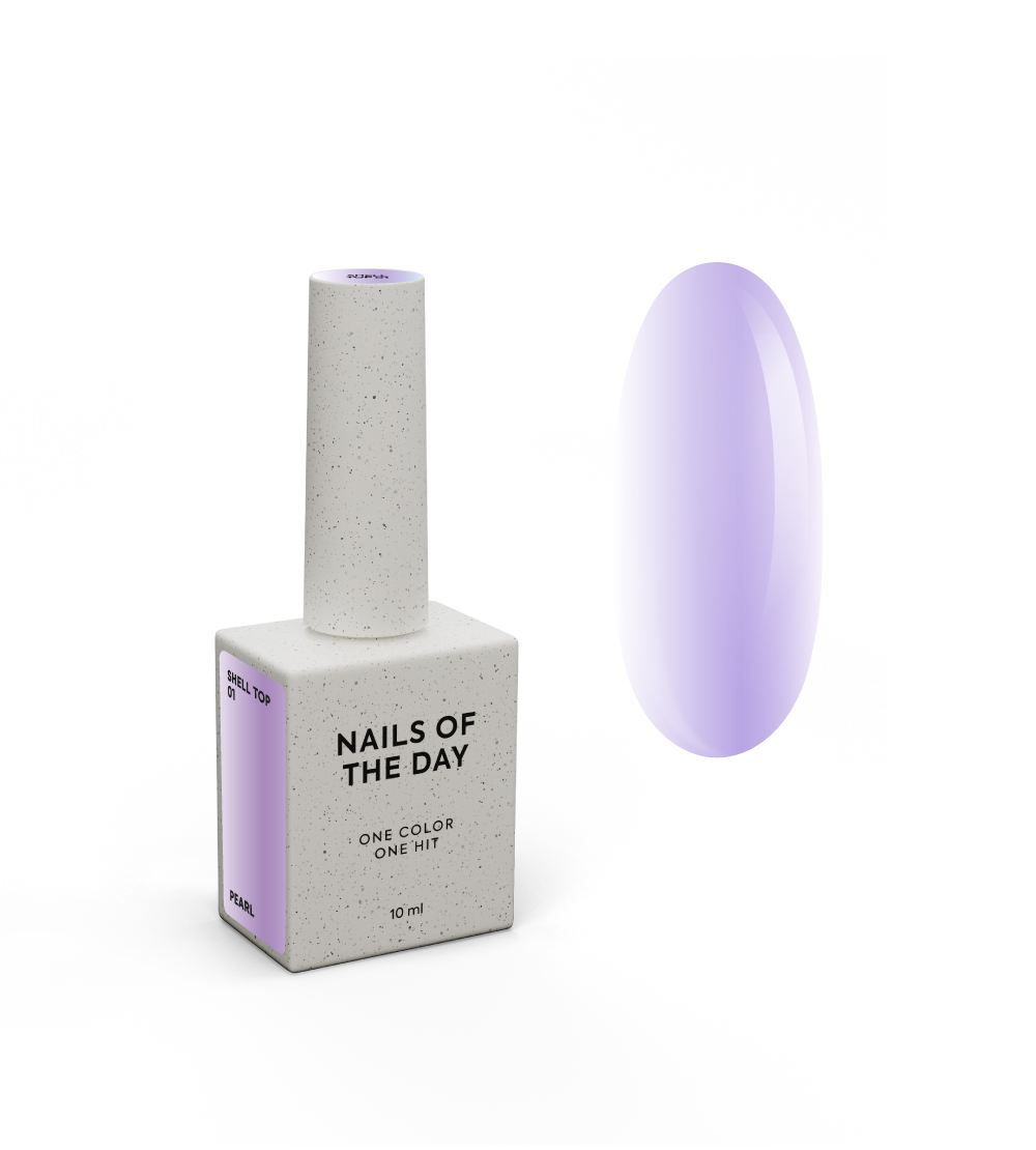 NAILSOFTHEDAY Shell top 01, 10 ml