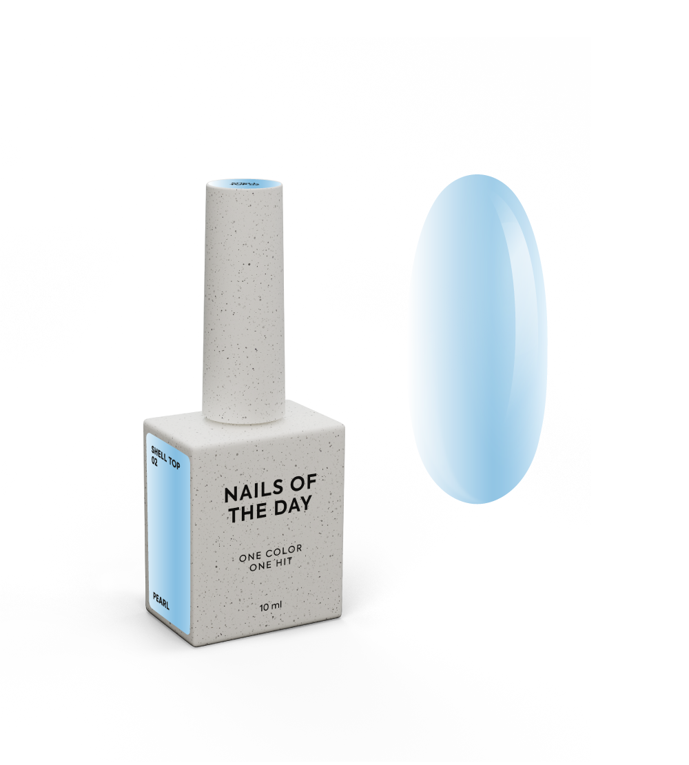 NAILSOFTHEDAY Shell top 02, 10 ml