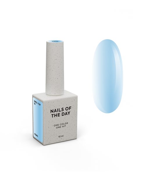 NAILSOFTHEDAY Shell top 02, 10 ml