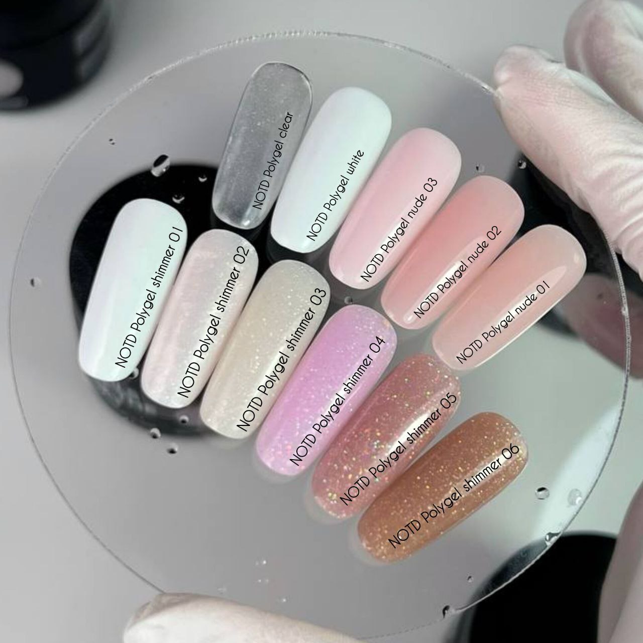 NAILSOFTHEDAY Poly gel clear 30 ml