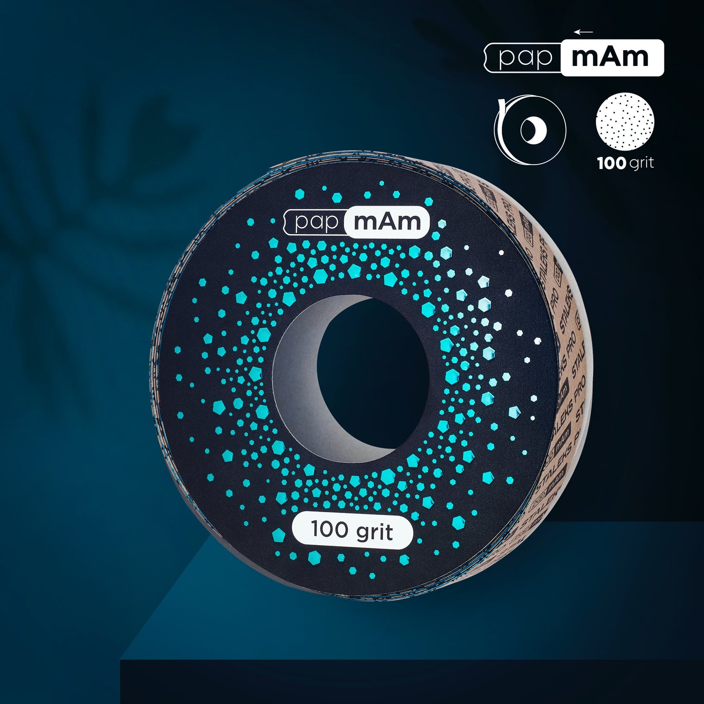Staleks Disposable abrasive tape papmAm EXCLUSIVE 100 grit for the plastic case