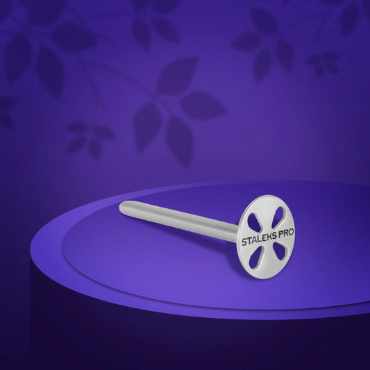 Staleks Elongated pedicure disc PODODISC XS EXPERT and set of disposable files 180 grit 5 pcs (10 mm)