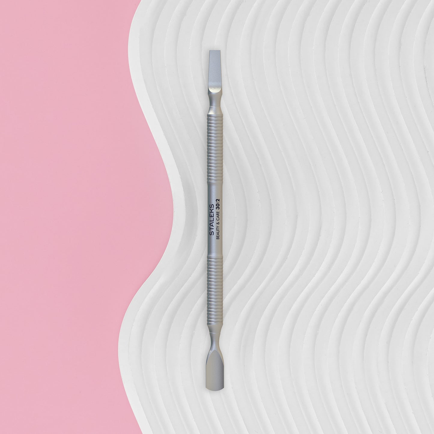 Staleks Manicure pusher BEAUTY & CARE 30 TYPE 2 (rounded narrow pusher and straight blade)