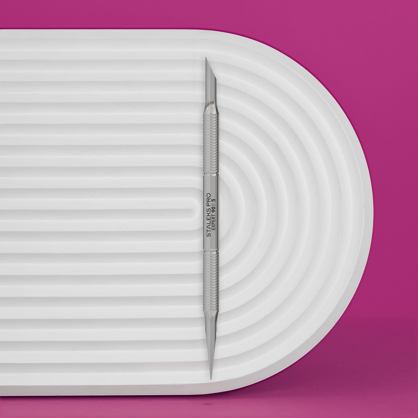 Staleks Manicure pusher EXPERT 90 TYPE 5 (beveled and straight pusher)