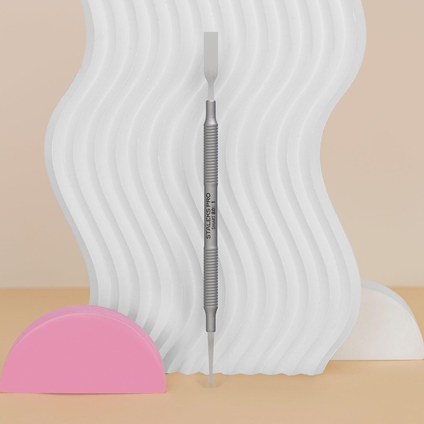 Staleks Manicure pusher SMART 80 TYPE 1 (straight flat and loop pusher)