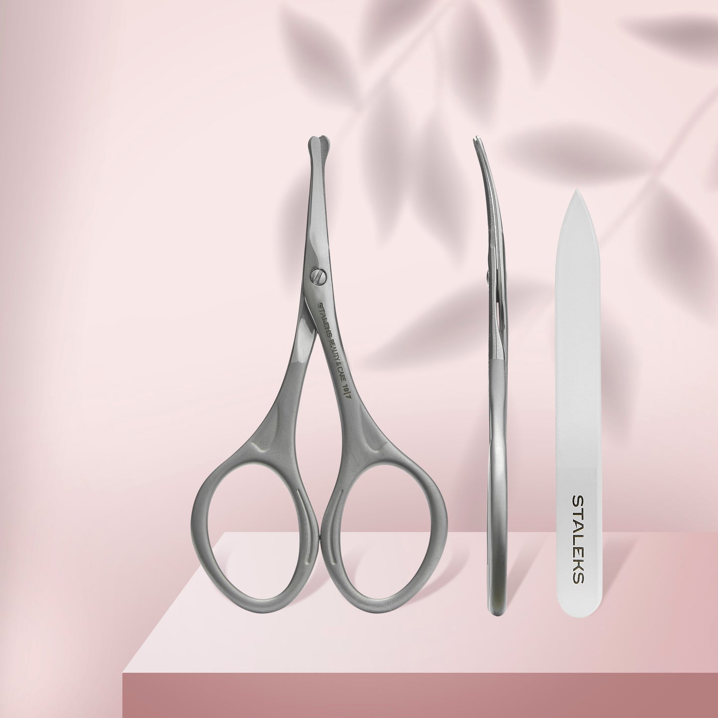 Staleks Manicure set: matte scissors for children + nail file BEAUTY & CARE 10 TYPE 7